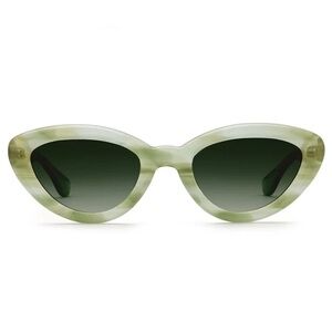 KREWE Sasha Selene Cat Eye Bubble Acetate Sunglasses